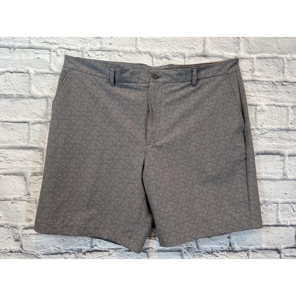 Mens Vineyard Vines Breaker Shorts Gray Print Sz 40 H001055 A604